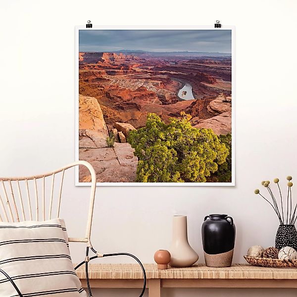 Poster - Quadrat Dead Horse Point Canyonlands National Park USA günstig online kaufen