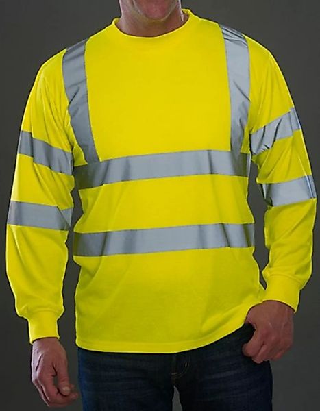 YOKO Warnschutz-Shirt Hi Vis Long Sleeve T-Shirt - EN ISO 20471:2013 Class günstig online kaufen