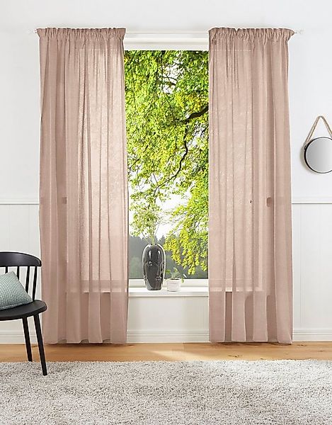 LeGer Home by Lena Gercke Vorhang Lanea (1 St), Multifunktionsband, halbtra günstig online kaufen