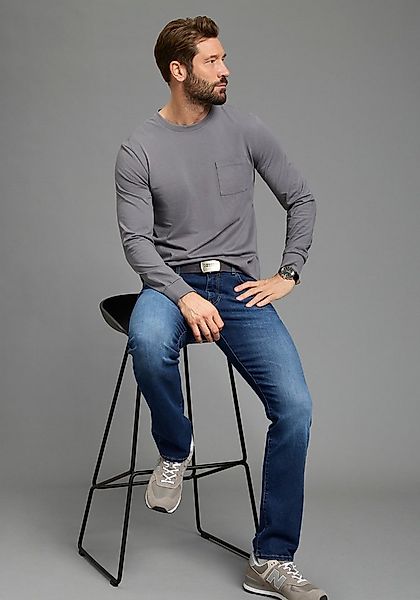 Man's World Langarmshirt Neue Kollektion! casual Stil, Langarmshirt, schmal günstig online kaufen