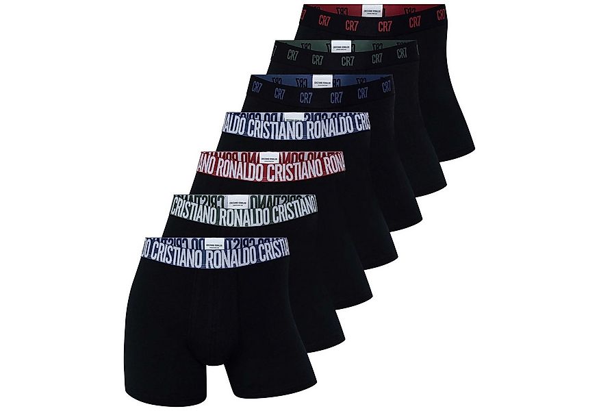 CR7 Boxer Herren Boxershort 7er Pack Baumwolle (Packung, 7er Pack) günstig online kaufen