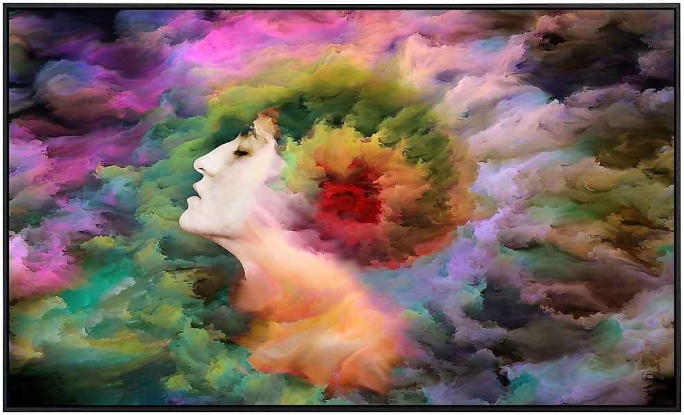 Papermoon Infrarotheizung »Träumende Spiritualität«, sehr angenehme Strahlu günstig online kaufen
