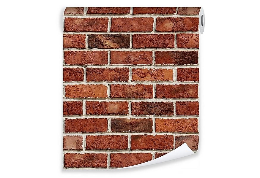 Wallarena Vliestapete Steinwand Ziegel Stein Steinoptik Tapete 3D Effekt 10 günstig online kaufen