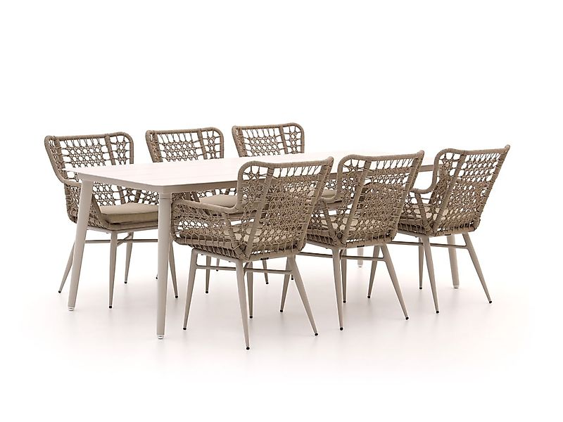 Intenso Busso/Sora 220 cm Gartenmöbel-Set 7-teilig günstig online kaufen