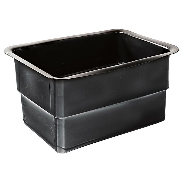 Heissner Teichbecken PE 110, eckig Schwarz günstig online kaufen