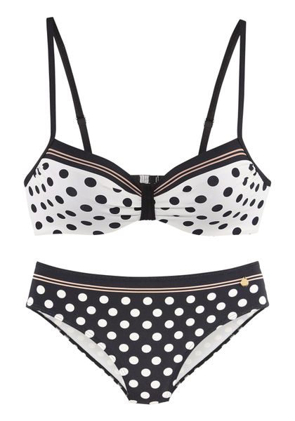 LASCANA Bügel-Bikini mit süßen Tupfen günstig online kaufen