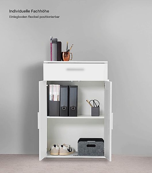 mokebo Mehrzweckschrank Der Praktische (90cm Höhe) günstig online kaufen