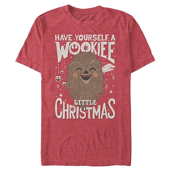 Star Wars - Chewbacca Wookie Christmas - Weihnachten - Männer T-Shirt günstig online kaufen