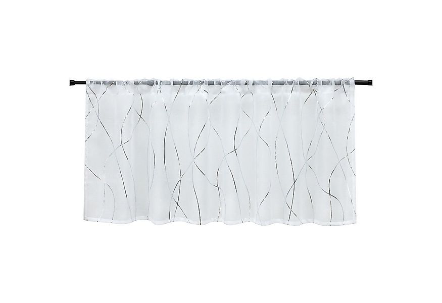 Joyswahl Scheibengardine (1 St), Stangendurchzug, transparent, Küche Bistro günstig online kaufen