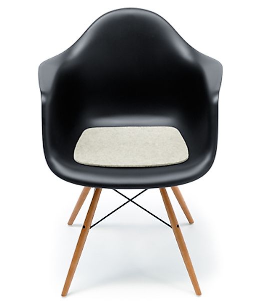 SitzauflageEames Plastic Armchair 37x35cm wollweiß 03 günstig online kaufen