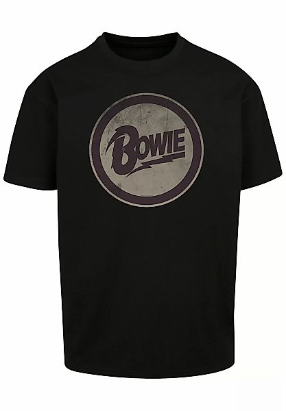 F4NT4STIC T-Shirt "David Bowie Rock Music Band Circle Logo", Print günstig online kaufen