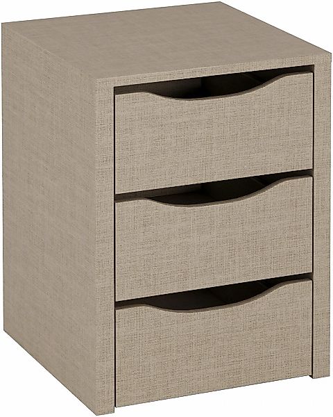 rauch Schubladeneinsatz "Zubehör für Rauch-Schränke ORANGE/BLUE" mit 3 Schu günstig online kaufen