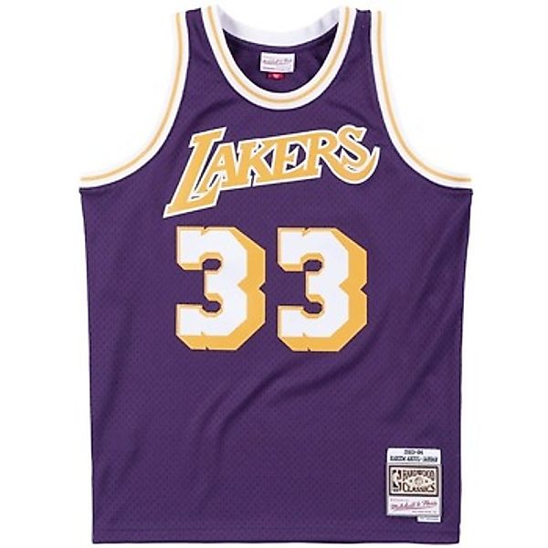 Mitchell And Ness  Tank Top Maillot NBA Los Angeles Lakers Kareem Abdul-Jab günstig online kaufen