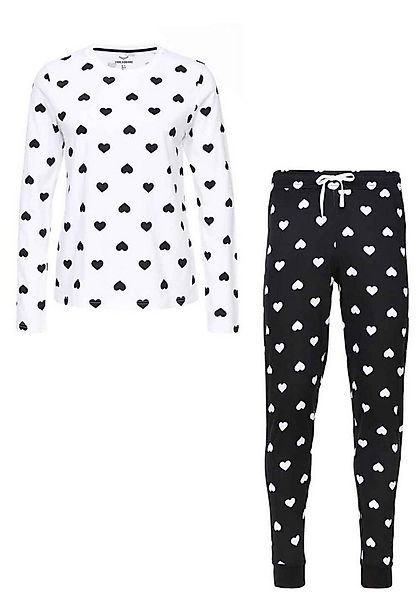 Threadbare Schlafanzug THB Elm Dress Petite (1 tlg) mit tollen Herzen-Print günstig online kaufen