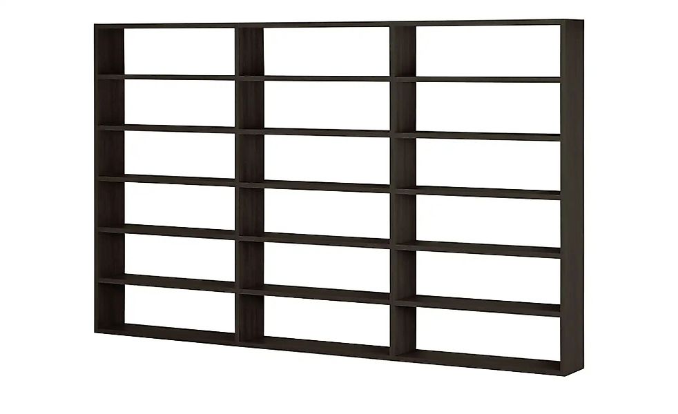 Regal  Booker ¦ braun ¦ Maße (cm): B: 359,2 H: 221,3 T: 33.2 Regale > Büche günstig online kaufen