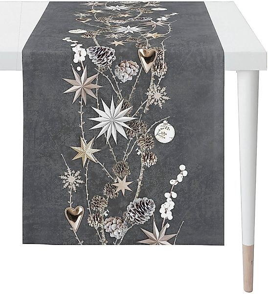 APELT Tischläufer "6204 WINTERWELT, Weihnachtsdeko, Weihnachten" Digitaldru günstig online kaufen