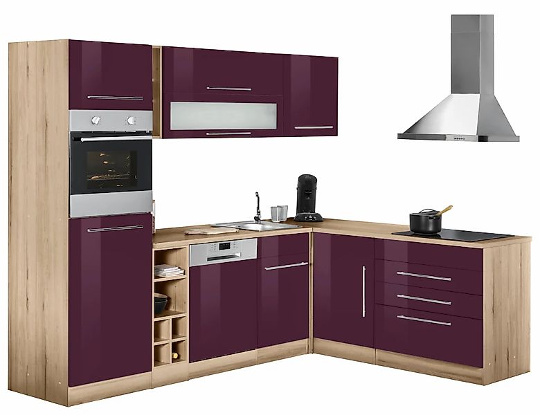 KOCHSTATION "KS-Eton" ohne E-Geräte, Stellbreite 260 x 190 cm günstig online kaufen