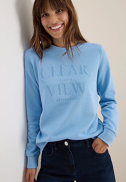 Cecil Sweatshirt, mit Wording Artwork günstig online kaufen