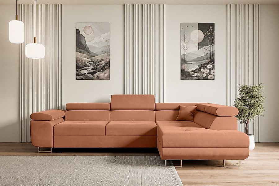 ALTDECOR Ecksofa GUSA-L, Couch mit Schlaffunktion, günstig online kaufen