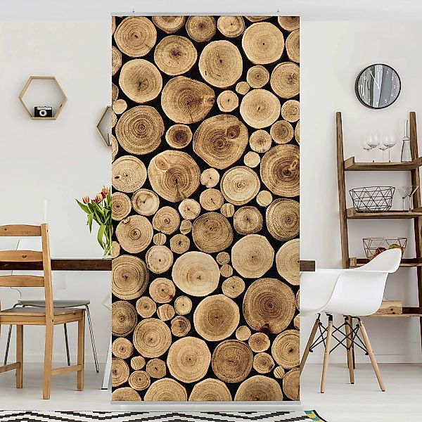 home24 Raumteiler Horney Firewood günstig online kaufen