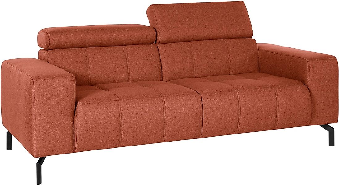 DOMO collection 2-Sitzer "Cunelli zeitlos und elegant, moderne Sitznähte al günstig online kaufen