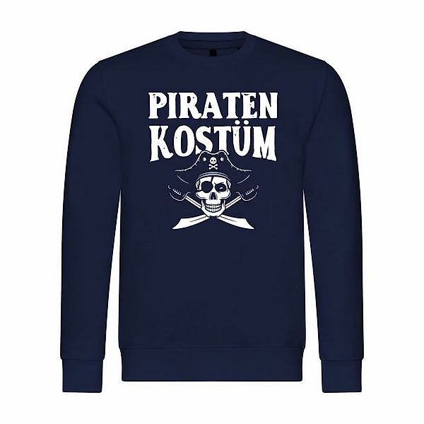 deinshirt Rundhalspullover Herren Pullover PIRATENKOSTÜM Mit Print Motiv, G günstig online kaufen