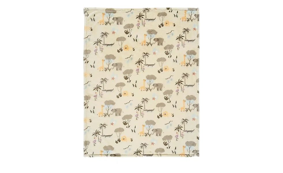 Alvi Microfaserdecke  Jungle ¦ beige ¦ Synthetik ¦ Maße (cm): B: 75 Baby > günstig online kaufen