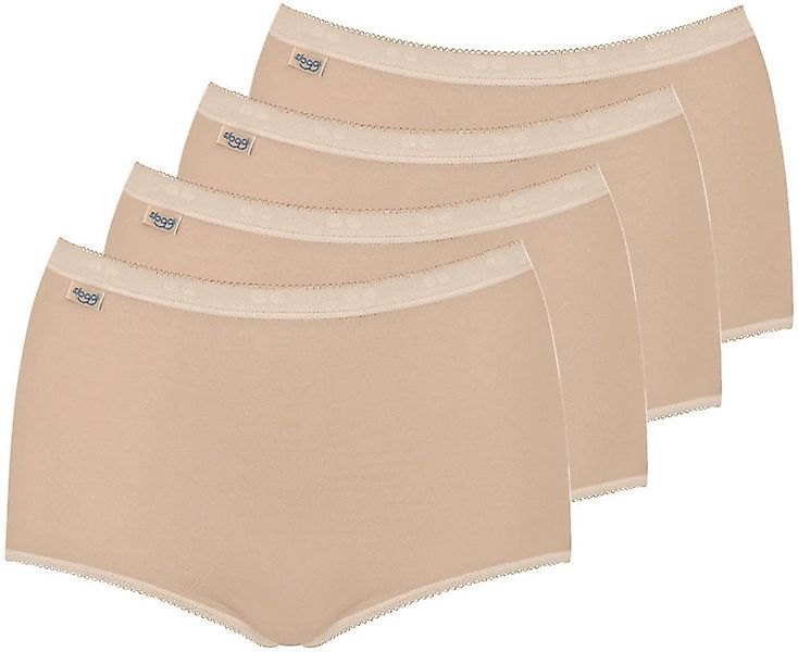 sloggi Maxislip Basic+ (4er Pack) weiche Nähte, Baumwollmischung günstig online kaufen