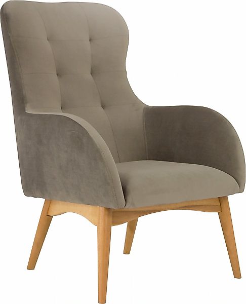 Home affaire Sessel »Leonarda« feine Steppung im Rücken günstig online kaufen