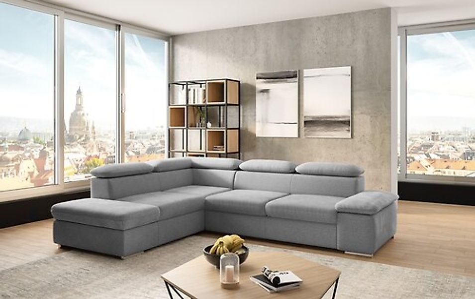 sit&more Ecksofa »Valentine L-Form, B: 272 cm« mit Arm- & Kopfteilverstellu günstig online kaufen