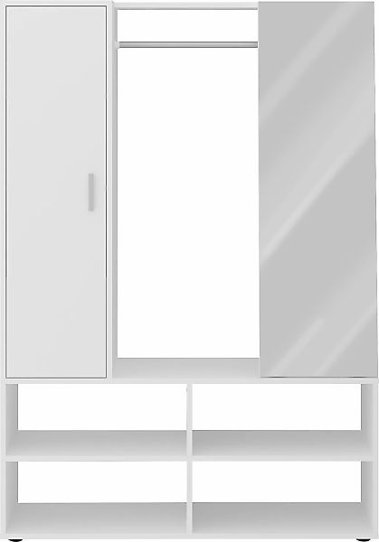 FMD Kompaktgarderobe "Auma", Breite 105 cm günstig online kaufen