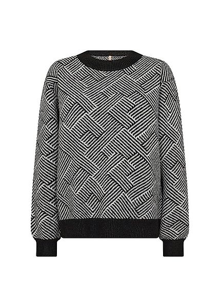 soyaconcept Strandpullover SC-INELA 1 BLACK COMBI günstig online kaufen