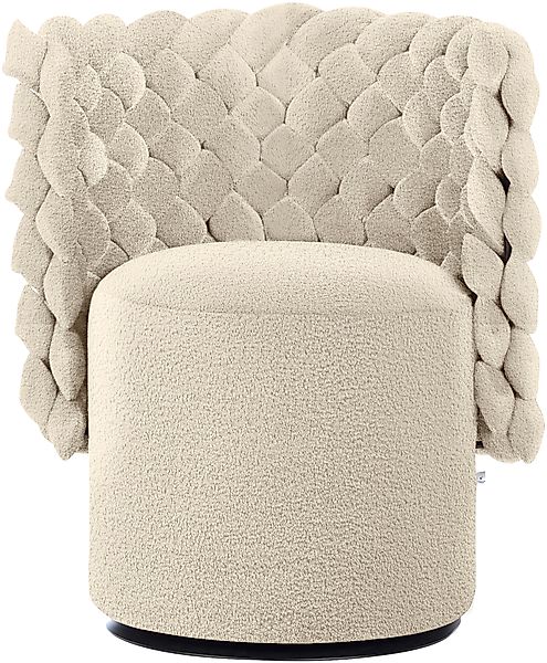 CALIA ITALIA Sessel »GIUGGIOLA Extravaganter Designsessel«, Drehsessel, wah günstig online kaufen