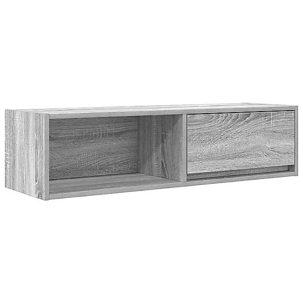 vidaXL TV-Schrank Grau Sonoma 100x31x25,5 cm Holzwerkstoff 861482 günstig online kaufen