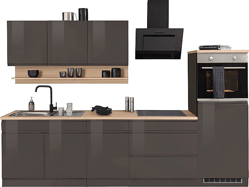 KOCHSTATION Küchenzeile "KS-Virginia" Breite 290 cm, wahlweise mit Induktio günstig online kaufen