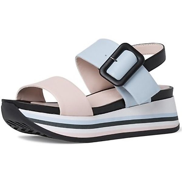 Marco Tozzi  Sandalen Sandaletten black lt bl. c 2-2-28780-28/092 günstig online kaufen