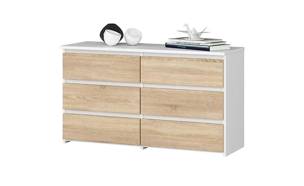 Kommode  Carla ¦ holzfarben ¦ Maße (cm): B: 100 H: 57 Kommoden & Sideboards günstig online kaufen