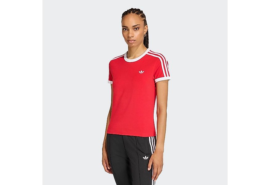 adidas Originals T-Shirt 3-STREIFEN SLIM sanft anliegende Passform, ohne Ve günstig online kaufen