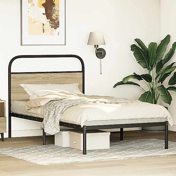 vidaXL Bett Bettgestell ohne Matratze 90x190 günstig online kaufen