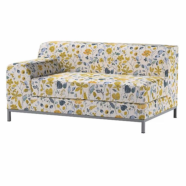 Bezug für Kramfors 2-Sitzer Sofa, Lehne links, gelb-blau, Bezug für Kramfor günstig online kaufen