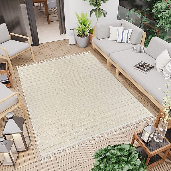 Tapiso Outdoorteppich RIO LOOP, rechteckig, Höhe: günstig online kaufen