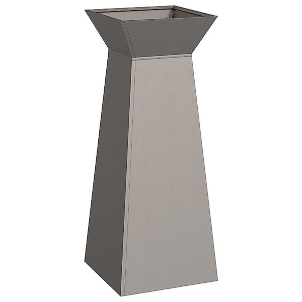 vidaXL Blumentopf Pflanzenständer Witterungsbeständiger Stahl 40 günstig online kaufen