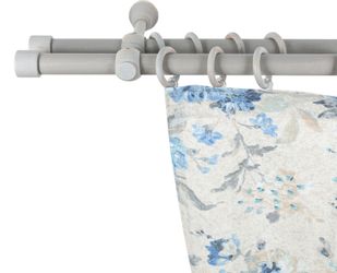 SN DECO GROUP Gardinenstange "Cafiro" 2 läufig-läufig Fixmaß 28 mm, Holz, v günstig online kaufen