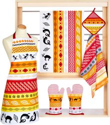 stuco Geschirrtuch "Inka" Jacquardgewebe günstig online kaufen