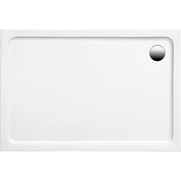 Ottofond Duschwanne Extraflach Aruba Rechteck 120 cm x 80 cm Weiß günstig online kaufen