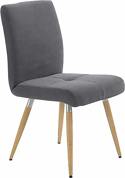 K+W Komfort & Wohnen 4-Fußstuhl "6411" () mit Sitzsteppung, Edelstahlgriff günstig online kaufen