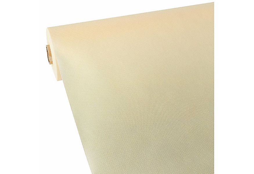 PAPSTAR Tischdecke 1 Papstar Vlies Tischdecke, creme "soft selection" 40 x günstig online kaufen