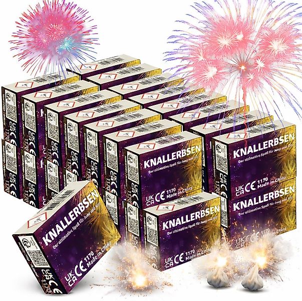 happy sparks® Geburtstagskerze Knallerbsen - Knallteufel Kat. F1 - Silveste günstig online kaufen