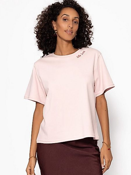 SASSYCLASSY T-Shirt T-Shirt mit LA DOLCE VITA Print Damen Legeres T-Shirt m günstig online kaufen