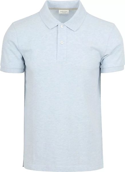 Profuomo Piqué Poloshirt Hellblau - Größe S günstig online kaufen